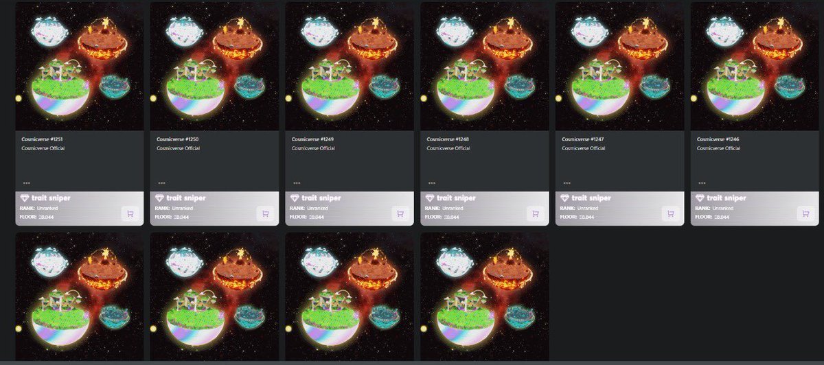 factss2000's tweet photo. Just claimed my 7 planets from the @Cosmicverse_ for holding 21 @CosmicCats_ and minted 3 more. 

Public mint is live right now:

https://t.co/xMOBujx4sl

#GetCosmic #NFTs #mintlive https://t.co/ExNRjr0o2P