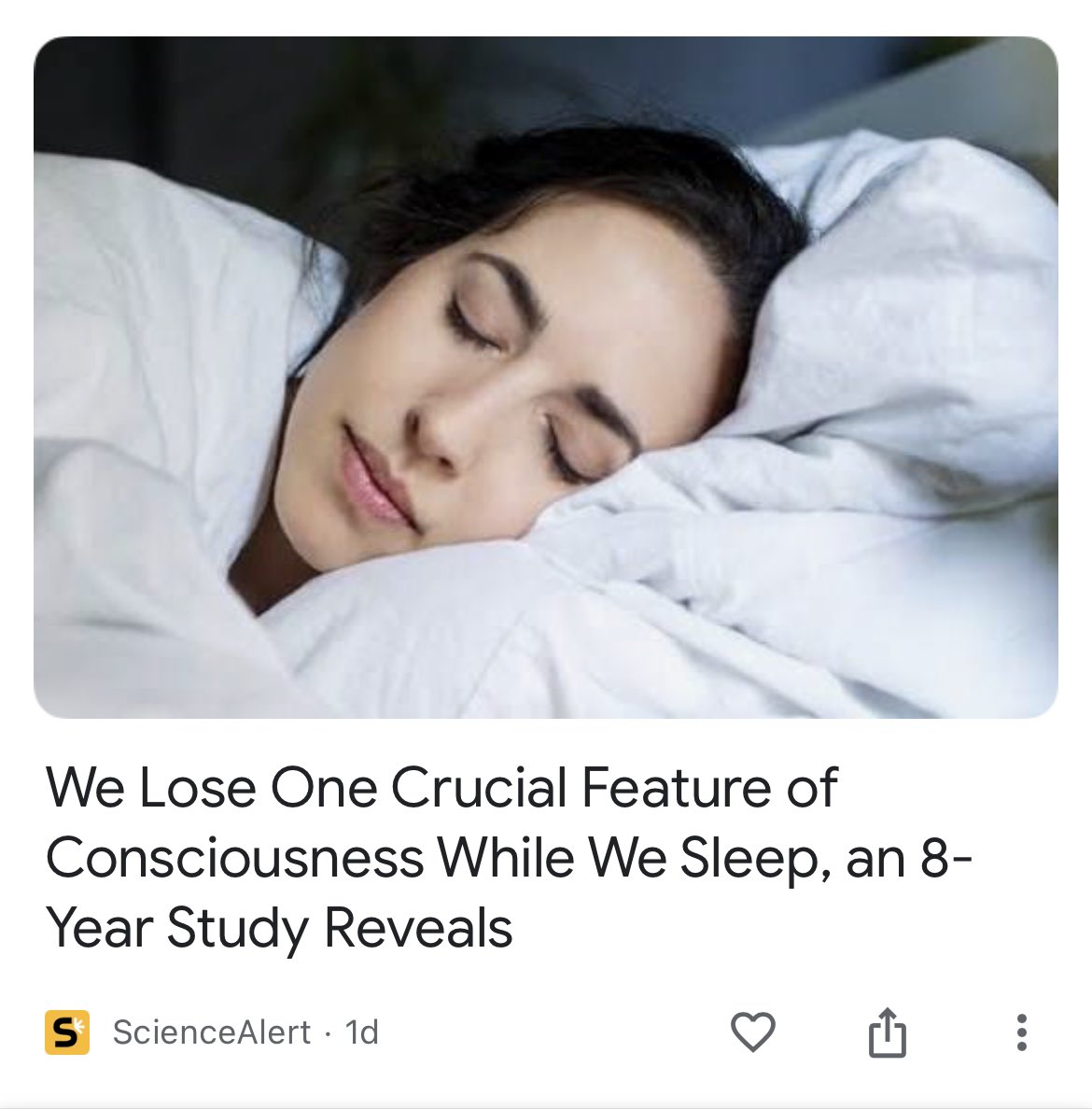 Is it consciousness?
