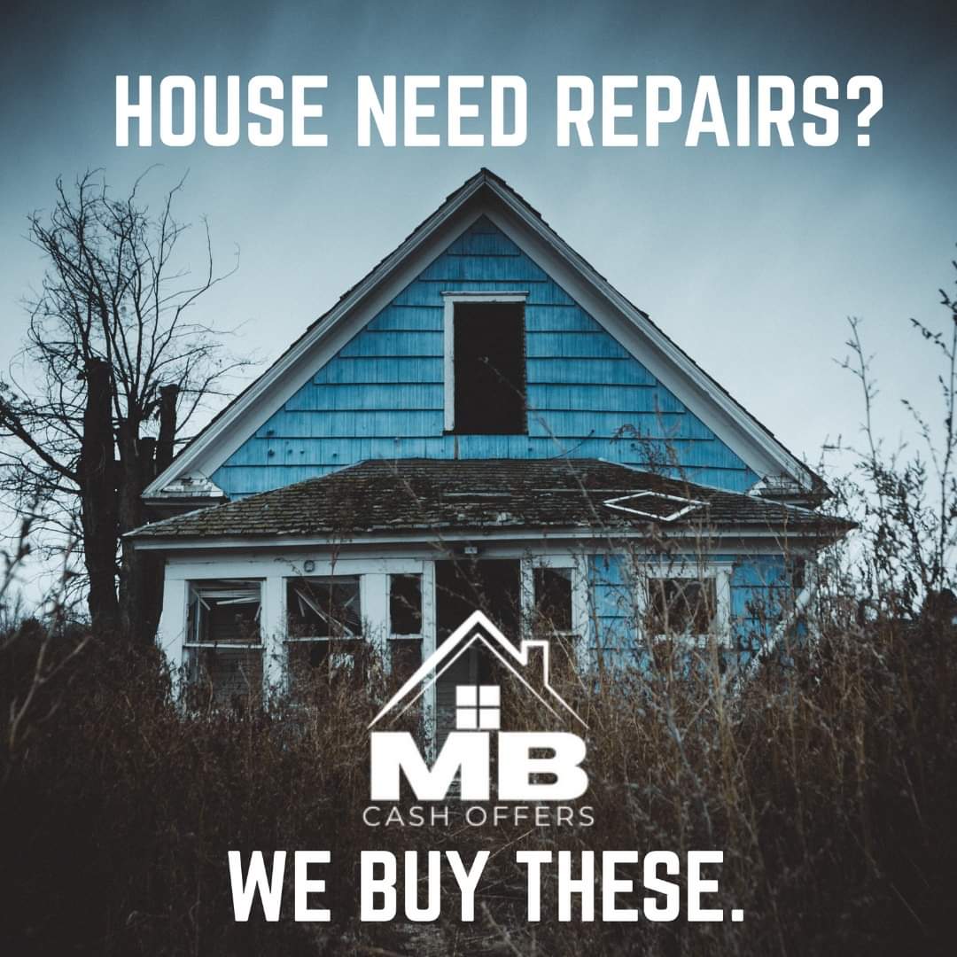 MBCashOffers's tweet photo. Make no repairs. Pay no closing costs. Close in as little as 7 days. Stop paying taxes on that vacant or inherited home. Get your fair cash offer today! https://t.co/OSqRbtLywU https://t.co/IylNre9Cyi