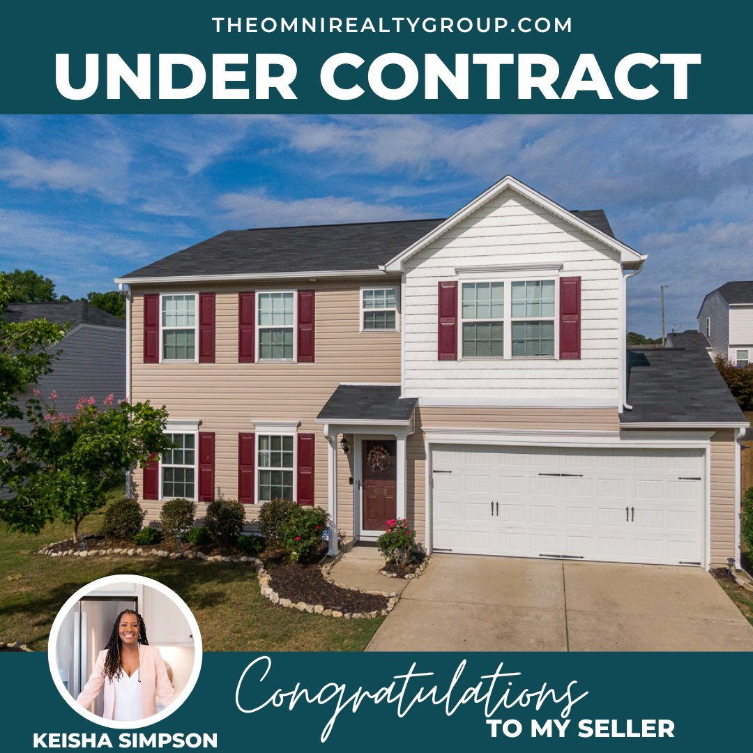 youragentkeisha's tweet photo. My seller is under contract ❤️ Their next chapter is right around the corner!

Let’s chat about your options 😊

📞 919-696-7970
📧 keisha@theomnirealtygroup.com
👩🏾‍💻https://t.co/eHbpGedpwx

#ncrealtor #nchomes #raleighnc #durhamnc #durhamhomes #raleighhomes #AffordableHousing https://t.co/qZjVTYNhf6