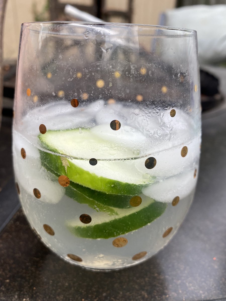 If you put cucumbers in your gin and tonic, does it qualify as a cleanse?