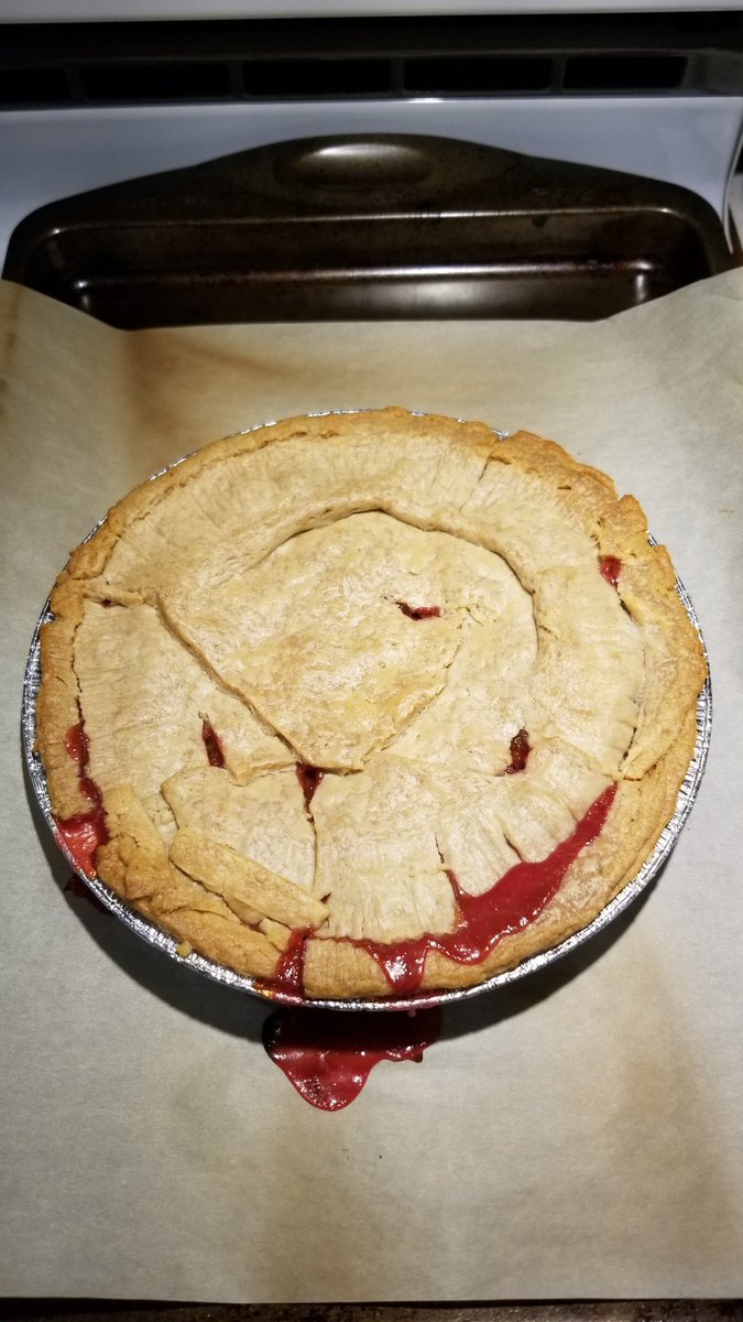 Kenneth_Reimer's tweet image. Today deserves homemade ice cream and rhubarb pie.