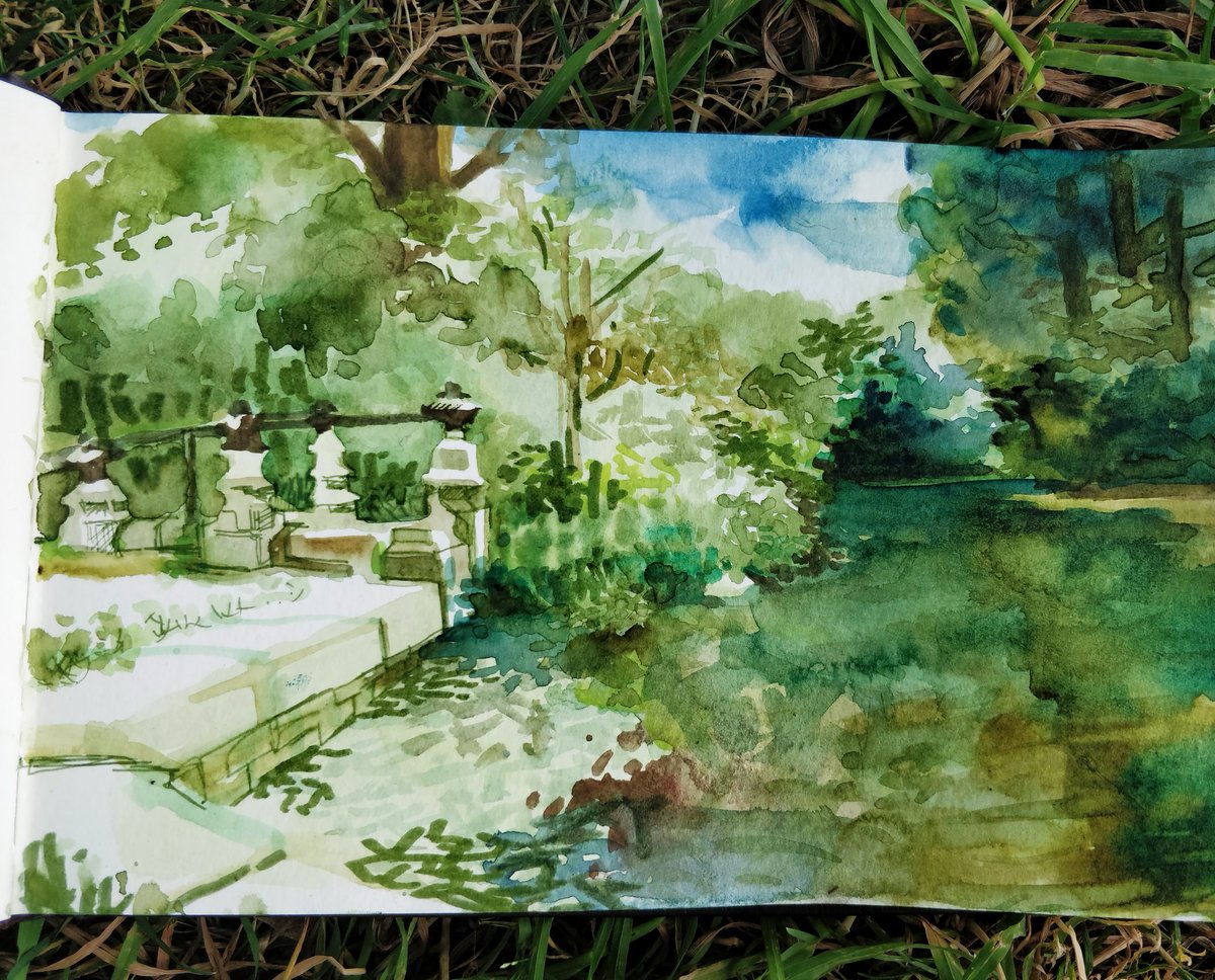 luv_dust's tweet photo. Plein Air ~ 7PM https://t.co/KSS4CigQ9U