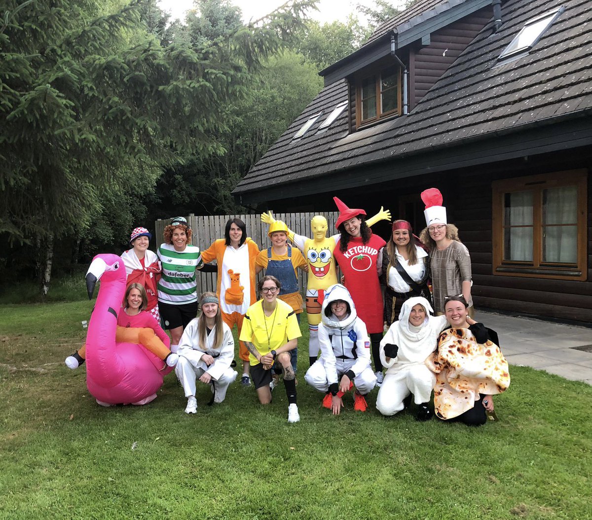 Pre season continues with a team trip to Piperdam. Fancy dress mini Olympics and foot golf ⛳️ 

Want to be part of this team? 

Get in touch 
📧 info@edinburghcaledoniafc.co.uk 
Or DM us!