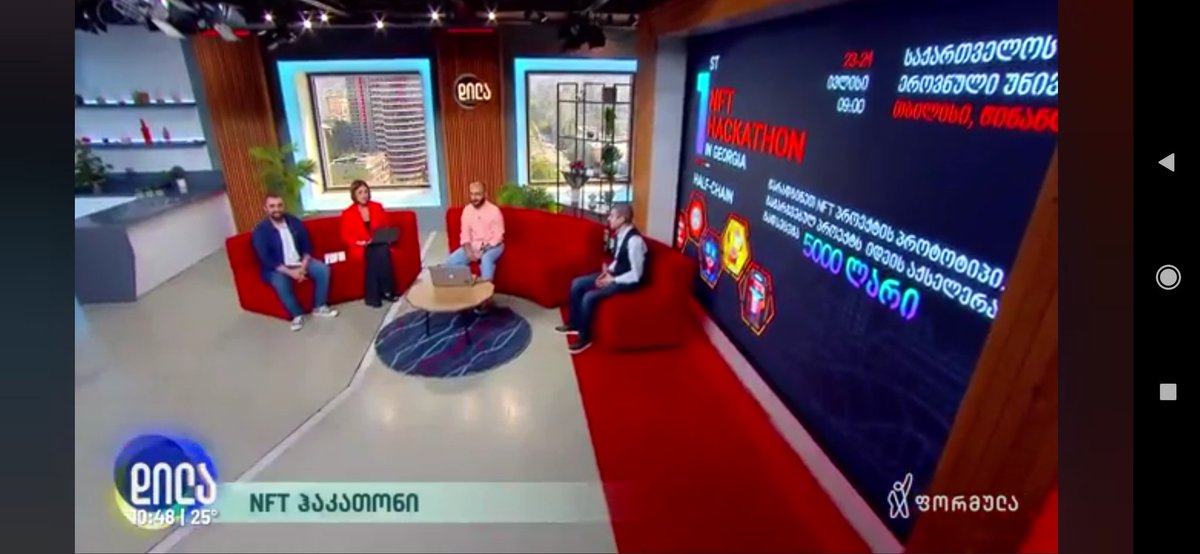 NFT ჰაკათონმა სტარტი აიღო 
რეგისტრაცია შეგიძლიათ აქ 👇
hackathon.nonfungible.ge
დაინახე.შექმენი.გაციფრულდი

✨#NFTCommmunity  #NFTartist #nftgeorgia