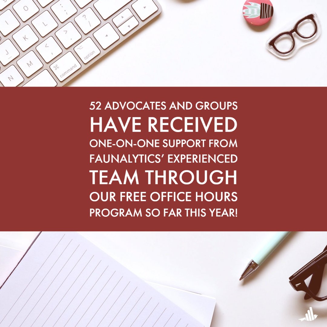 faunalytics's tweet photo. Join our free office hours when you’re looking for a statistic, the best way to tackle an advocacy problem, or advice about research!
https://t.co/XA9tnKnINh
#AnimalAdvocacy #DataIsPower #AnimalAdvocates #ProBonoSupport https://t.co/bcp0fgk9cT