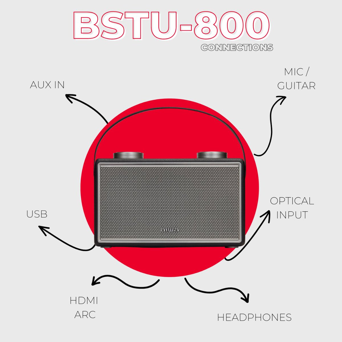 'The most magical connections are not planned'

So keep our BSTU-800 handy. (Lest there be no connection 😉)

#aiwa #aiwaeurope #vintage #legacyofsound #speaker #portablespeaker #speakers #speakerbluetooth #enjoyeverywhere  #90svintage  #80s