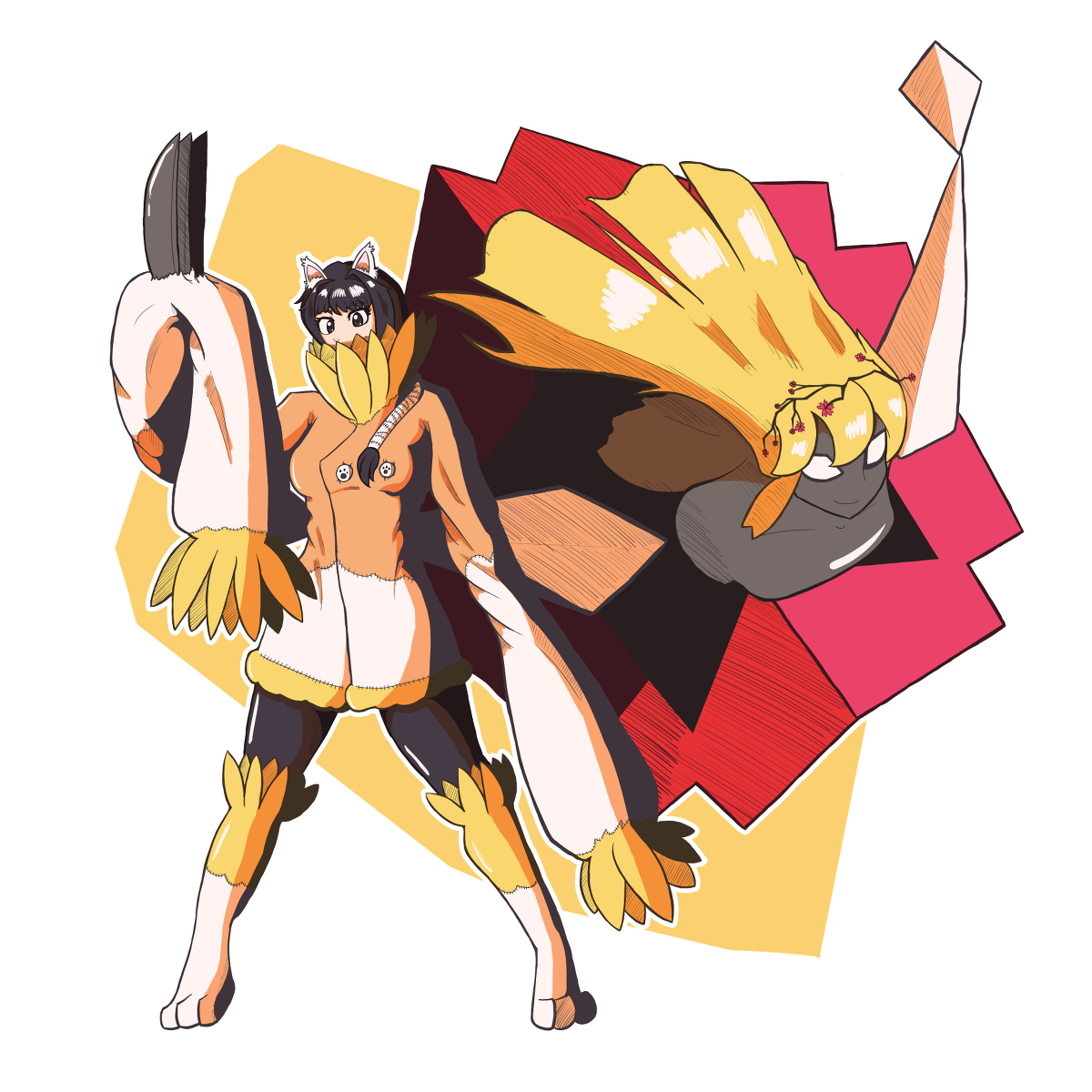 HSF_Akira's tweet photo. Aru Chōsokabe &amp; Konohanasakuya #オリジナル #女の子 #爪 #このはな咲夜 #ひまわり https://t.co/lQIPZqe0xg https://t.co/AXBoruNuPO