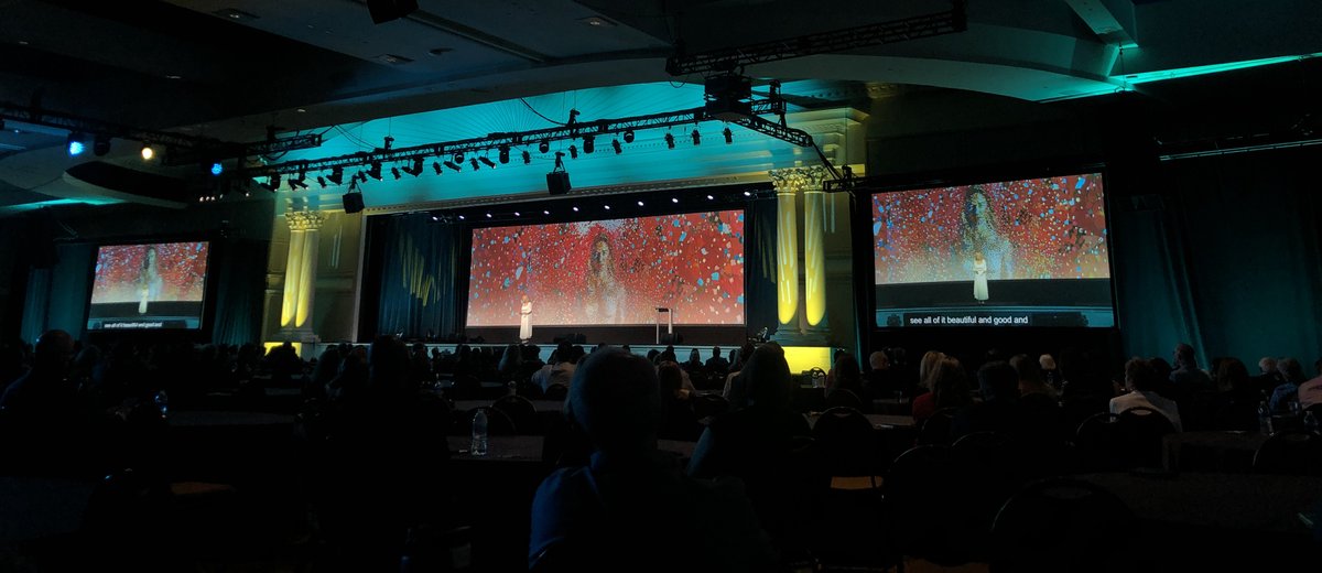AllisonMassari's tweet photo. I LOVED being the closing #keynotespeaker for @NSAspeaker! Through storytelling I celebrate the power of the human spirit & the mindset for #resilience. We are all so much stronger than we have any idea. My goal is always to speak to the soul of each person.#Influence22 #thankyou https://t.co/nWVovuRawy