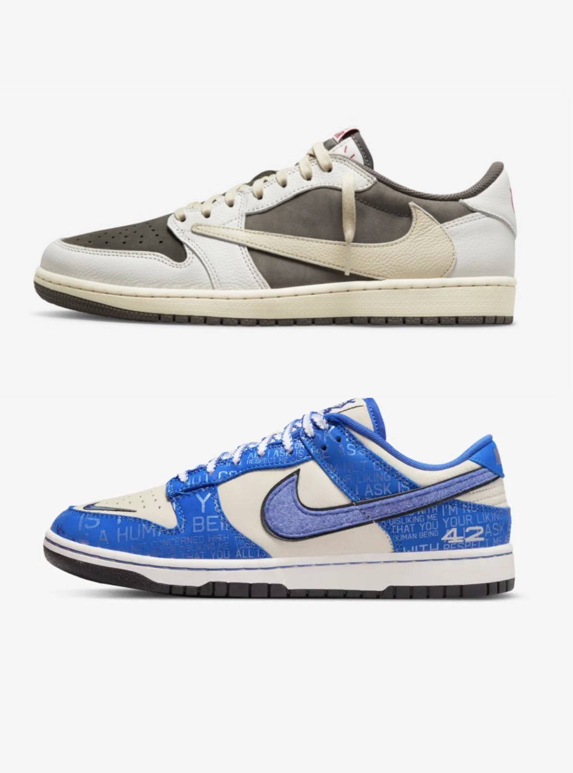 The SNKRS Leaker on X: This weeks hyped releases 🔥🗓 7/19 Dunk Low Jackie  Robinson dropping on SNKRS for $130 Louis Vuitton x Air Force 1 collection  set to release on the