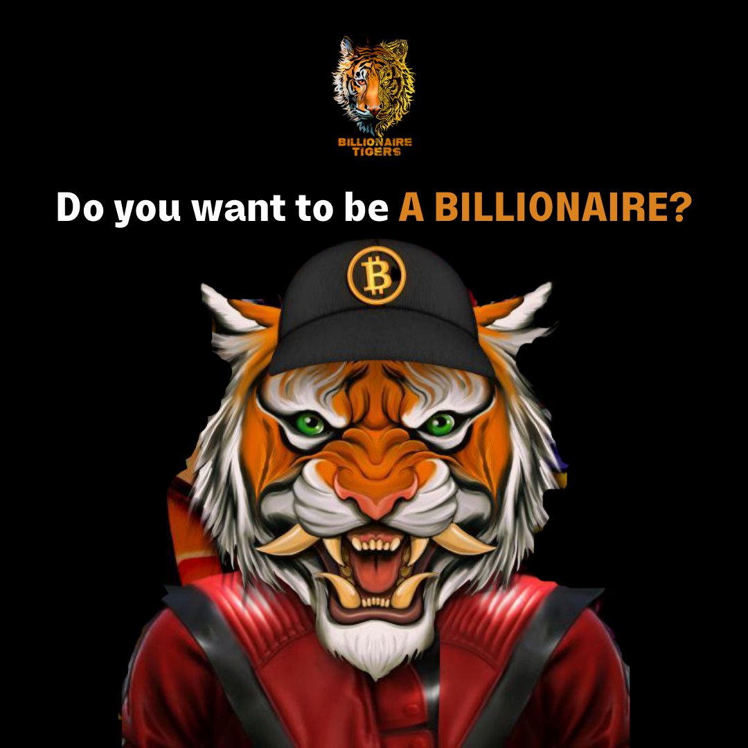 TigerBilionaire's tweet photo. ⚡Today’s question⚡

Do you want to be a billionaire?

Then, you are at the perfect place!🐯

Join our community!

Follow us and be part of our revolutionary community❗ 

⚡Visit our website https://t.co/8EjkYnTmu7

#nft #digitalart #nfts https://t.co/yICY5Ovbw2