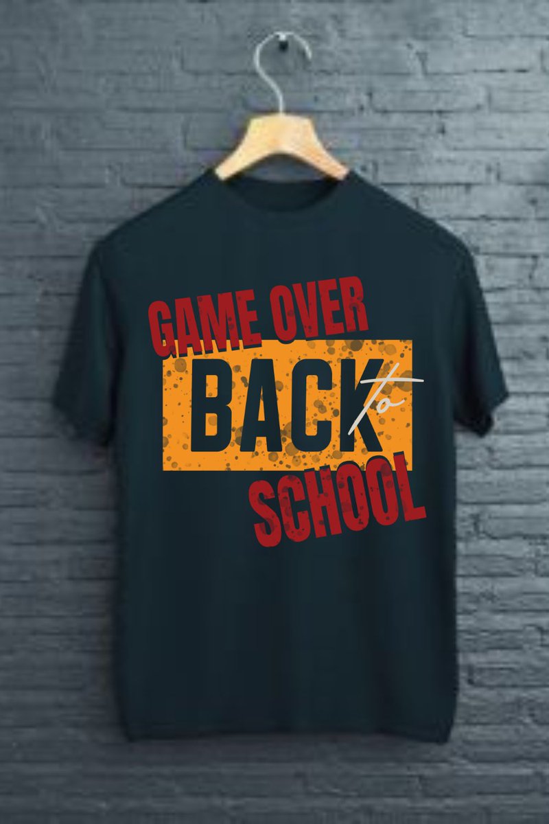 read_tees's tweet photo. Game Over Back To School-Funny Classic T-Shirt
shop here https://t.co/fcgeaneeW8
#BacktoSchool2022 #BacktoSchool #school #schools #funnyshirts #funnymeme #enjoylife #enjoyschool #EducationForAll #GAMEOVER #quotesandsayings #schoolquote #funnydesign #shirtcutmeme https://t.co/92pZWflcME