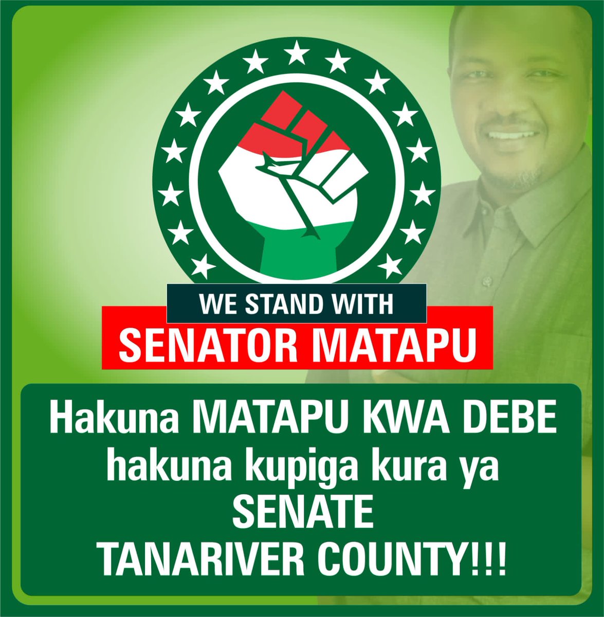 We stand with <a href="/maurid/">Maur Bwanamaka</a> 
#Azimio 
#SpiderMan