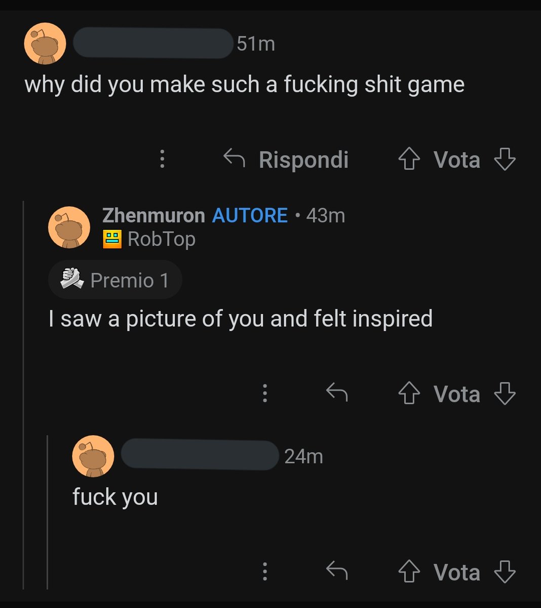 SolarCTP's tweet image. W RobTop