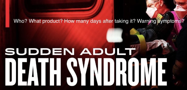 How to diagnose a death in mass formation: 1) death not expected 2) no cause of death given 3) no family/team/organization outrage 4) flowery nonspecific eulogy 5) no mention of when it was taken how many of them and when was last one (brand). 6) no X-rays labs or autopsy.