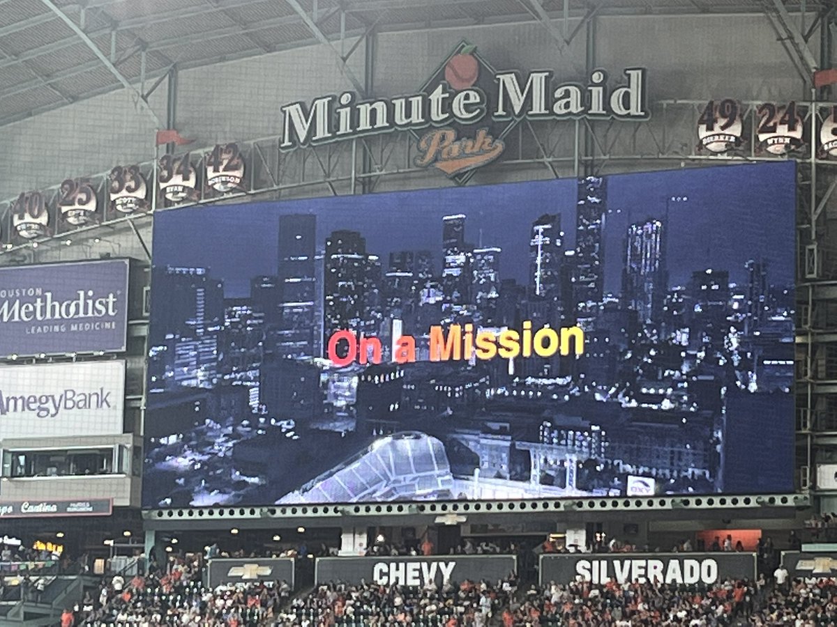 KarenEngle's tweet photo. For sixty years the @astros and @NASA have shown Houstonians limitless potential. On a Mission thatโs out of this world! #NASADay #GoForLaunch https://t.co/Dh19BOtnSC