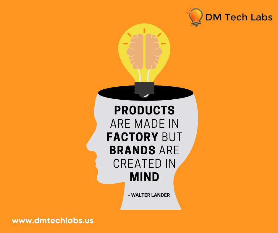 dmtechlabs's tweet photo. No matter how great a product is, they are still an inanimate object. They are cold, and hard, and can be easily replicated or replaced. Brands, on the other hand, are unique and deliver values beyond the specifications of the product. #branding  #brandquotes #quotesoftheday https://t.co/oKlLLuY5S5