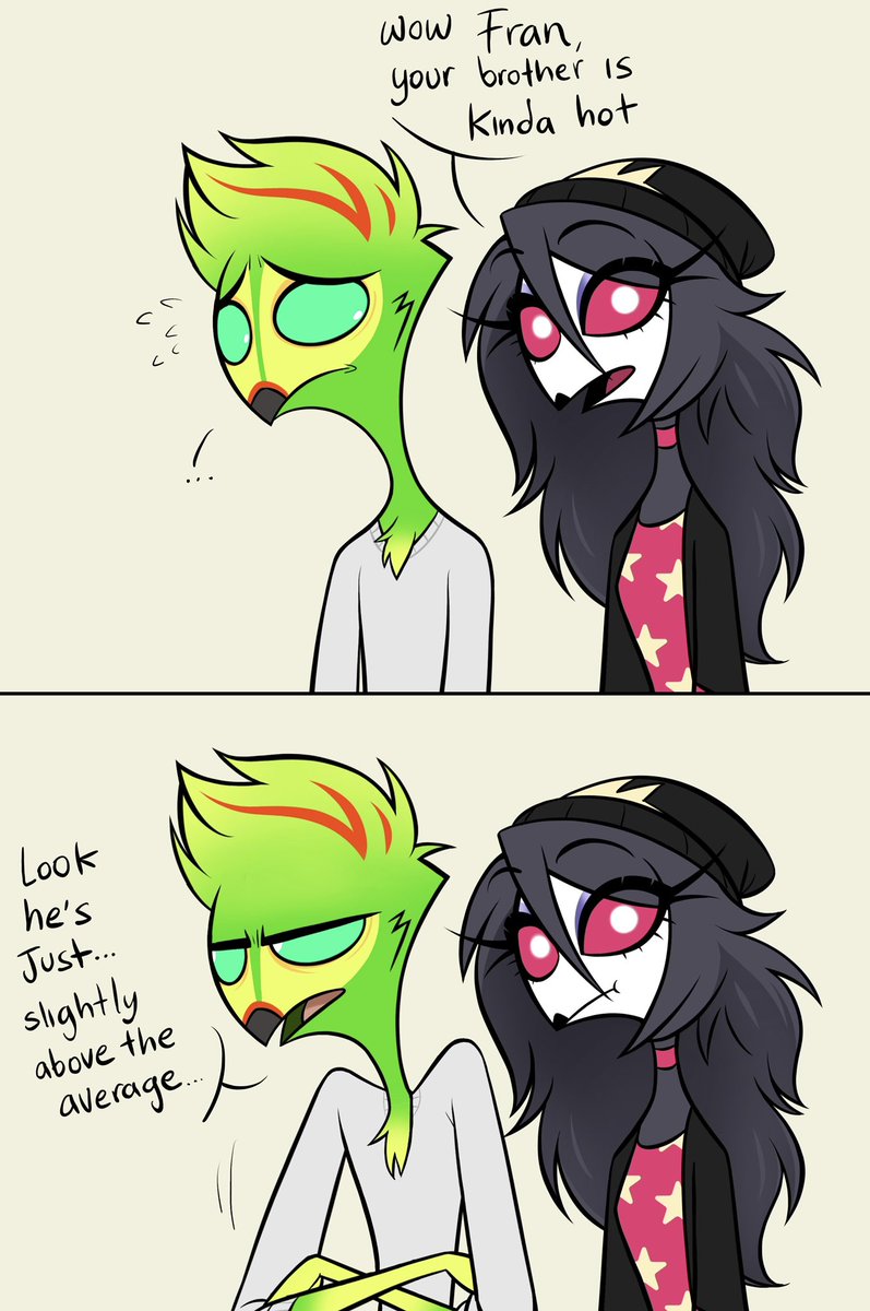 ChronicGoetia's tweet photo. "I got to visit his family's home... was met with a pleasant bread worthy surprise." -Tavi ☆

🍞 🍞 🍞 

Credit to the lovely: @Ackerhells 

#Octavia #frans #tavi #Acker #octaviarp #helluvaboss #hazbinhotel #helluvabossrpaccount https://t.co/UOYJeadQCw