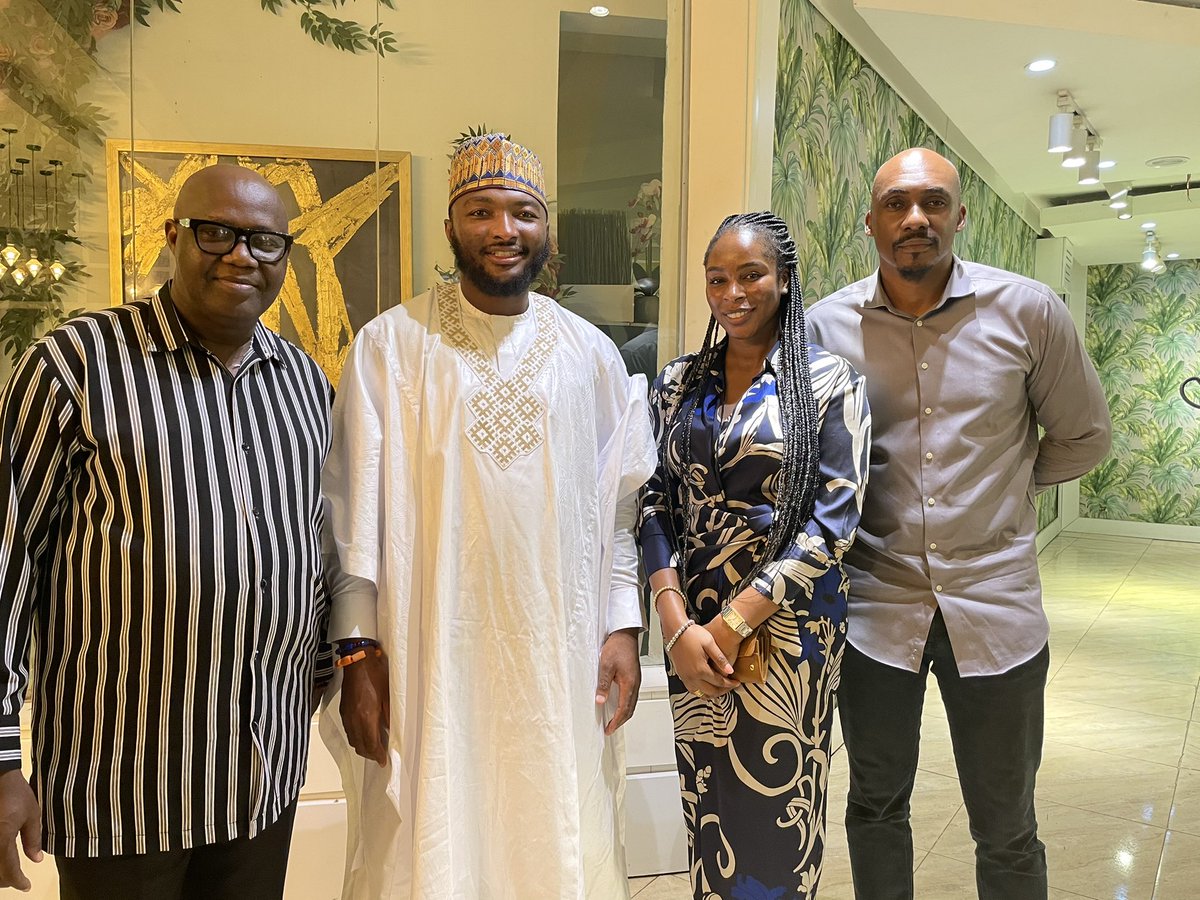 AnitaOtubu's tweet photo. Attended a thanksgiving dinner held in honour of @Sohiare today. Congratulations on all your achievements so far. We are looking forward to you answering the call to serve in a higher leadership capacity! #Not2young2run https://t.co/IM3C4JHazv