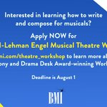 Photo by BMI Lehman Engel Musical Theatre Workshop (@bmi_mt_workshop)