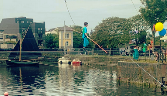 DrRHilliard's tweet photo. My teenager has spent a brilliant week growing, learning and digging deep. Thank you so much to @galwaycircus for this spectacular event. #LifeLineGalway https://t.co/18jV1xo8eo