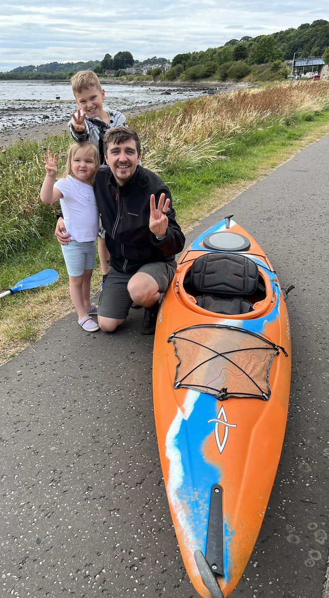 trypatchwork's tweet image. Day 3 of Andrew’s challenge raising money for @itsgood2give Almost 40km paddled today from Stirling to Culross. If you’d like to donate there’s still plenty time - justgiving.com/fundraising/ig…