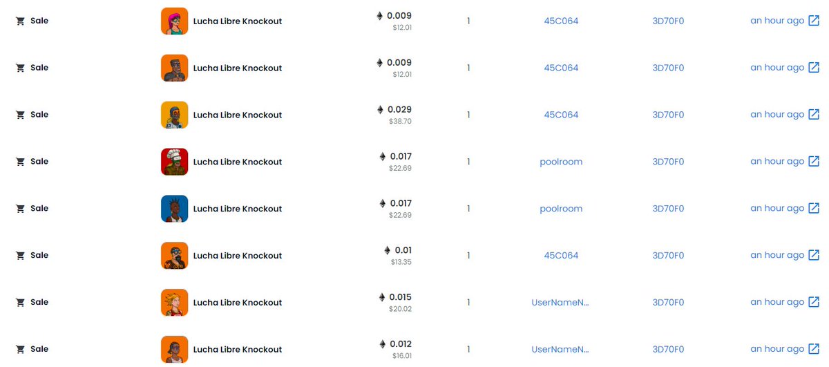 Some people are paying attention. Look at those juicy prices!