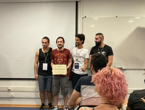 D4_Studios's tweet photo. Yesterday we had a blast @ULusofona's #OverAndOut where we had the pleasure of showcasing our project Runewatch and create new connections with people from the game dev industry. 
Even snatched a couple awards! 😄
To everyone in the organization team, thank you for the opportunit https://t.co/1zI8iGZbgl