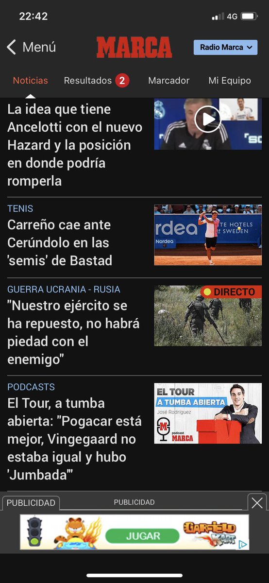 Y una guerra entre deportes…