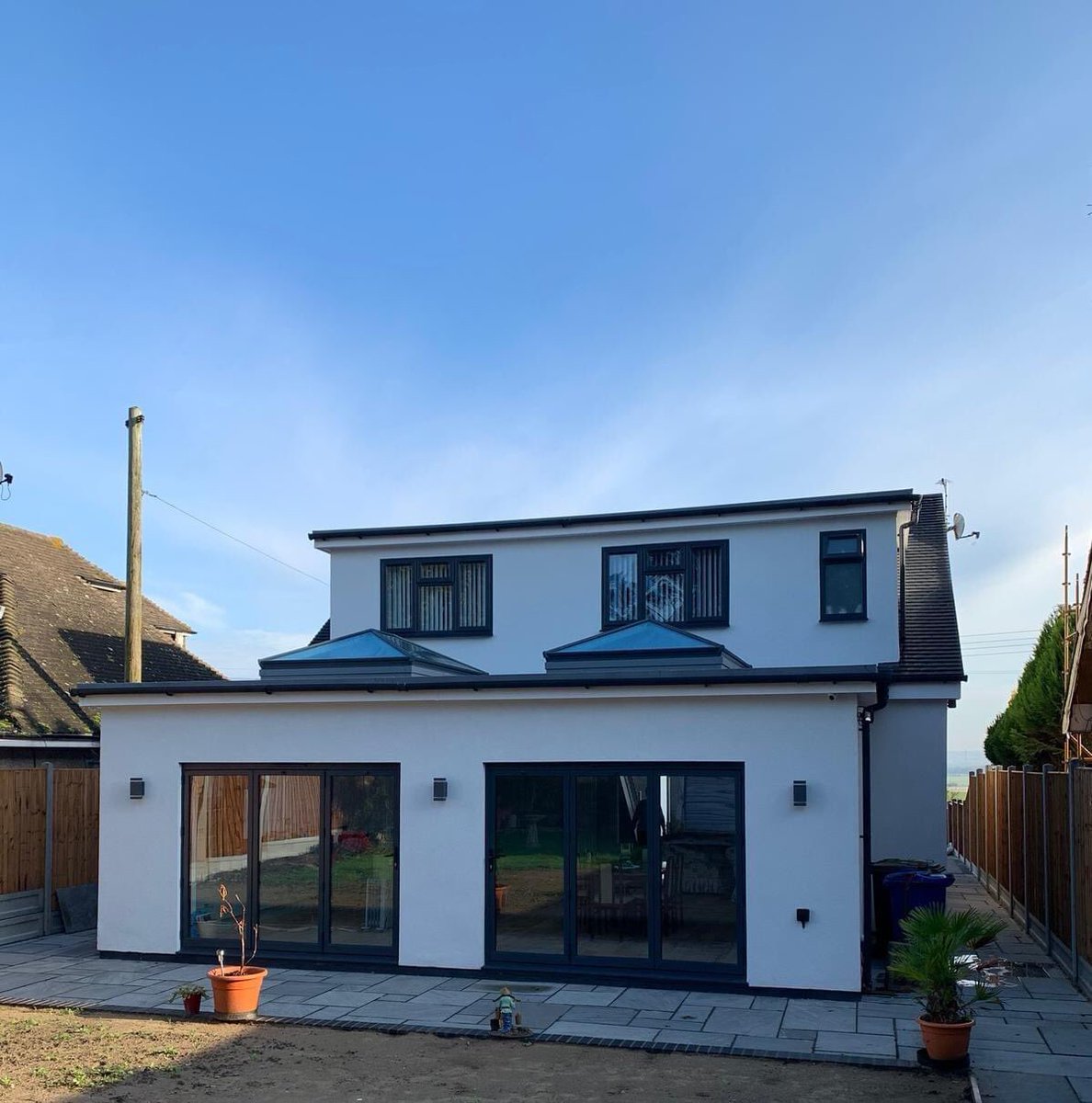 Bi-folds and large patio spaces for entertaining. We all need some of that right now. At the Association of Master Tradesmen we can match you with local, vetted builders to provide free no obligation quotes. Call us on 0208 817 5246 or post your job online. #mastertradesmen