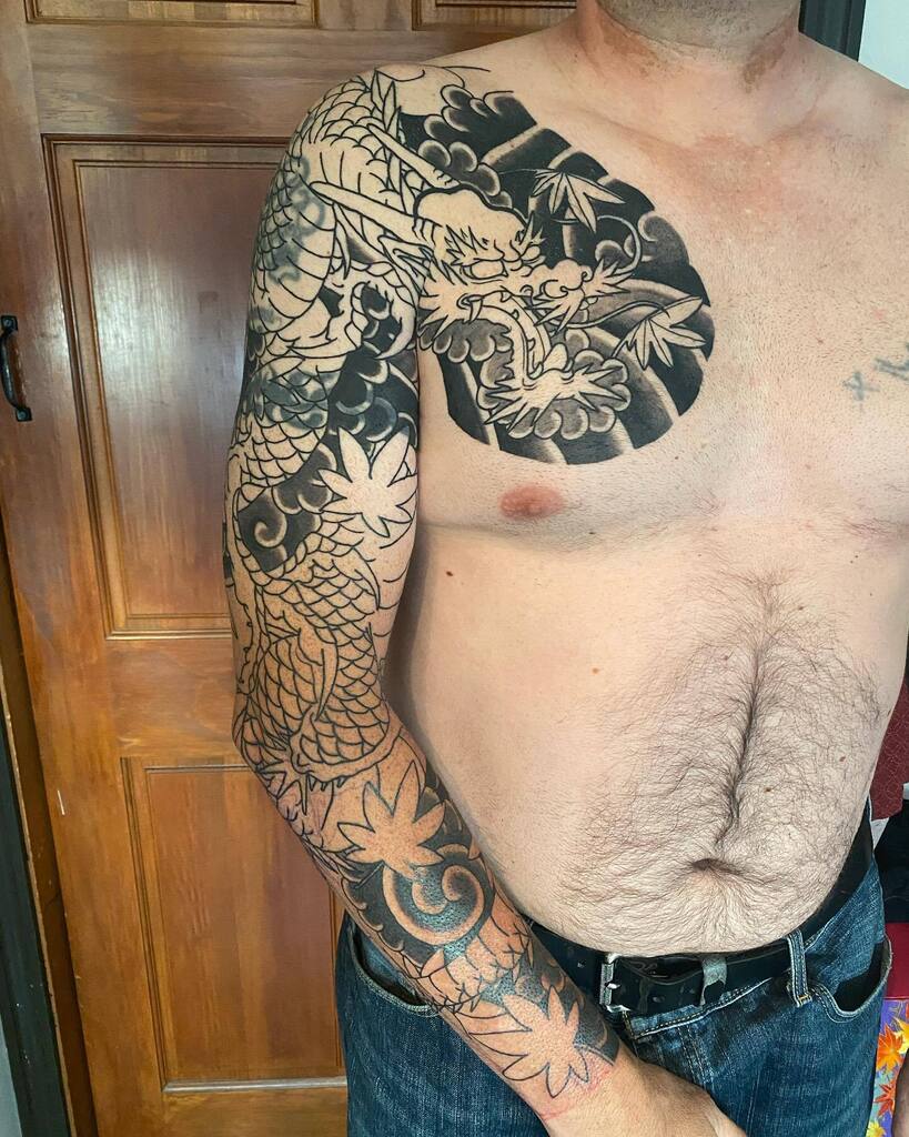 HoriKayden's tweet photo. #tattoo #Tattooer 
#Tattooing #Tattooart #horikei #horikei617 #sleevetattoo #backtattoo #japanesetattoo #japanesetattooboston  #colortattoo #koitattoo #blackandgreytattoo #japaneseart #hannya #dragon #dragontattoo #flowertattoo #photooftheday #instagood #instadailey #love #l… https://t.co/ifU9Y6pjtb