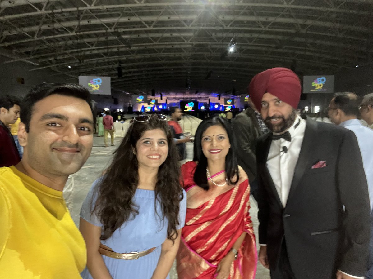 Grand kickstart of <a href="/SAP/">SAP</a> 50 year celebrations🥳 at <a href="/BIECentre/">BIEC, Bengaluru</a>, Bangalore

#SAP50 #LifeAtSAP
<a href="/saplabsindia/">SAP LABS INDIA</a> #iamSAP