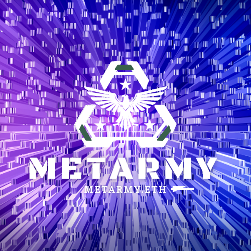 thenftsgallery's tweet photo. new ethereum domain  " metarmy.eth "
#Metaverse #MetaverseNFT https://t.co/D8ZG1ZP8le