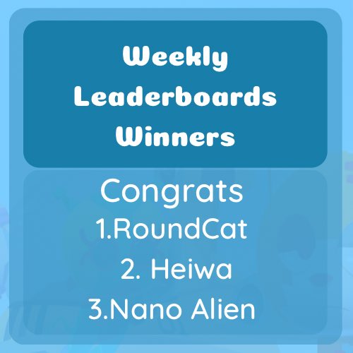 ChibiLabs's tweet photo. 👾Week #1 Top 3👾

To kick off week #1, I want to congratulate last weeks winner and top 10.
This is only the beginning of something extraordinary. Thank you everyone for playing and grinding! The week is coming to an end and the race is close! 🏁

#welovethechibis #Chibigame https://t.co/9UOkySnGrD