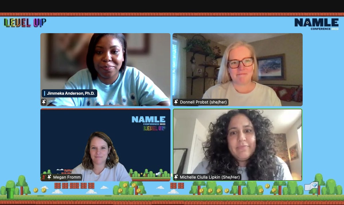 flokoul's tweet photo. Look at this FABULOUS @MediaLiteracyEd team ROCKING #NAMLE22 https://t.co/1ehAewmSys