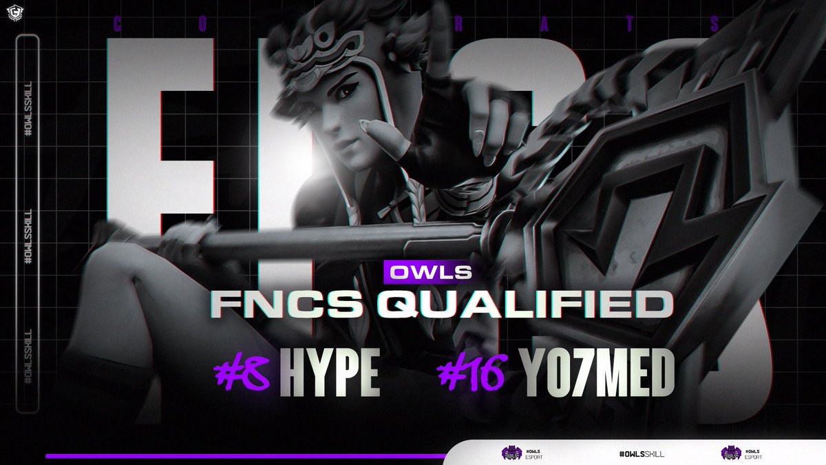 OWLSESPORTS1's tweet photo. Strong start, we would like to announce the positions of our champions in the championship :FNCS QUALIFIER3🏆
-
#8 OWLS HYPE

#16 OWLS YO7MED
-
#owlsskill https://t.co/HjukhX2Z2H