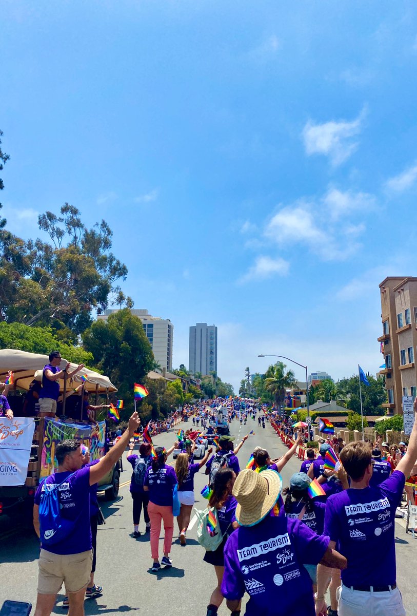 Happy Pride, San Diego! 
#SDPride #TeamTourism 🌈