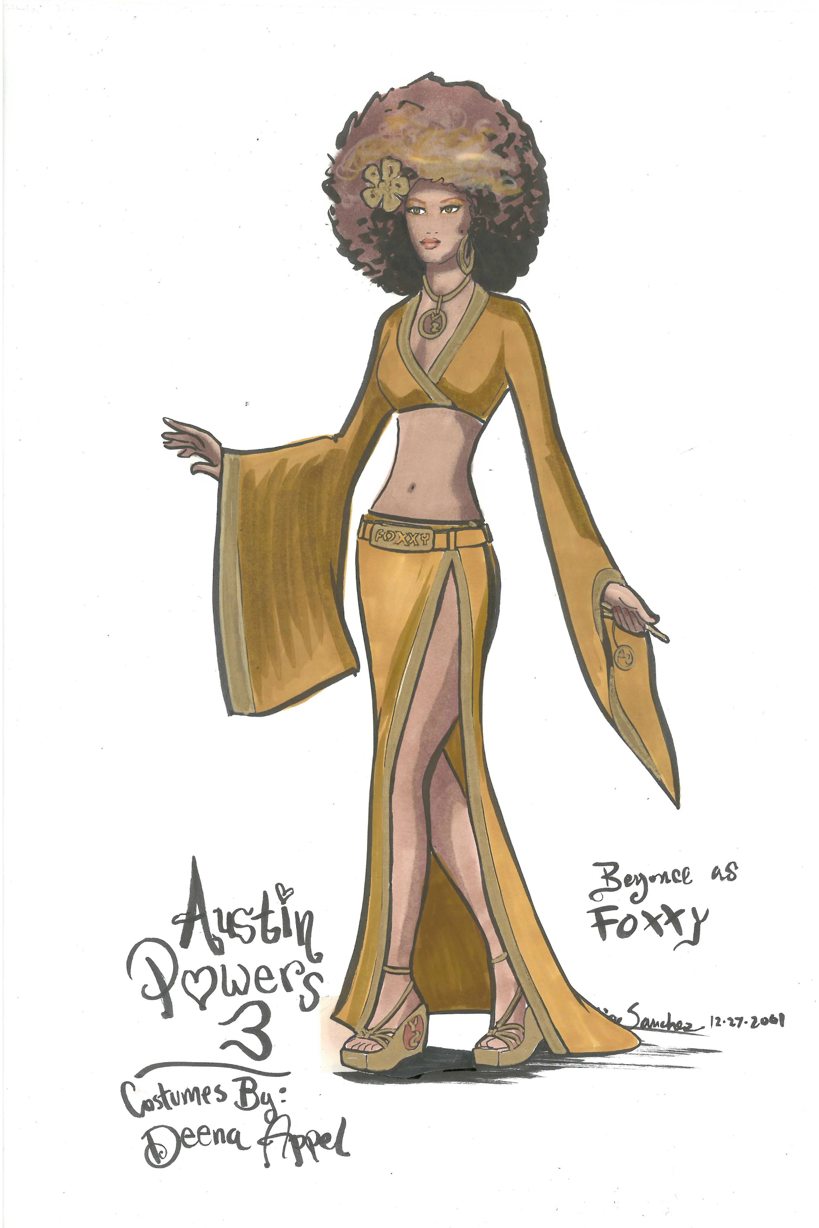 Foxy cleopatra goldmember costume cheap