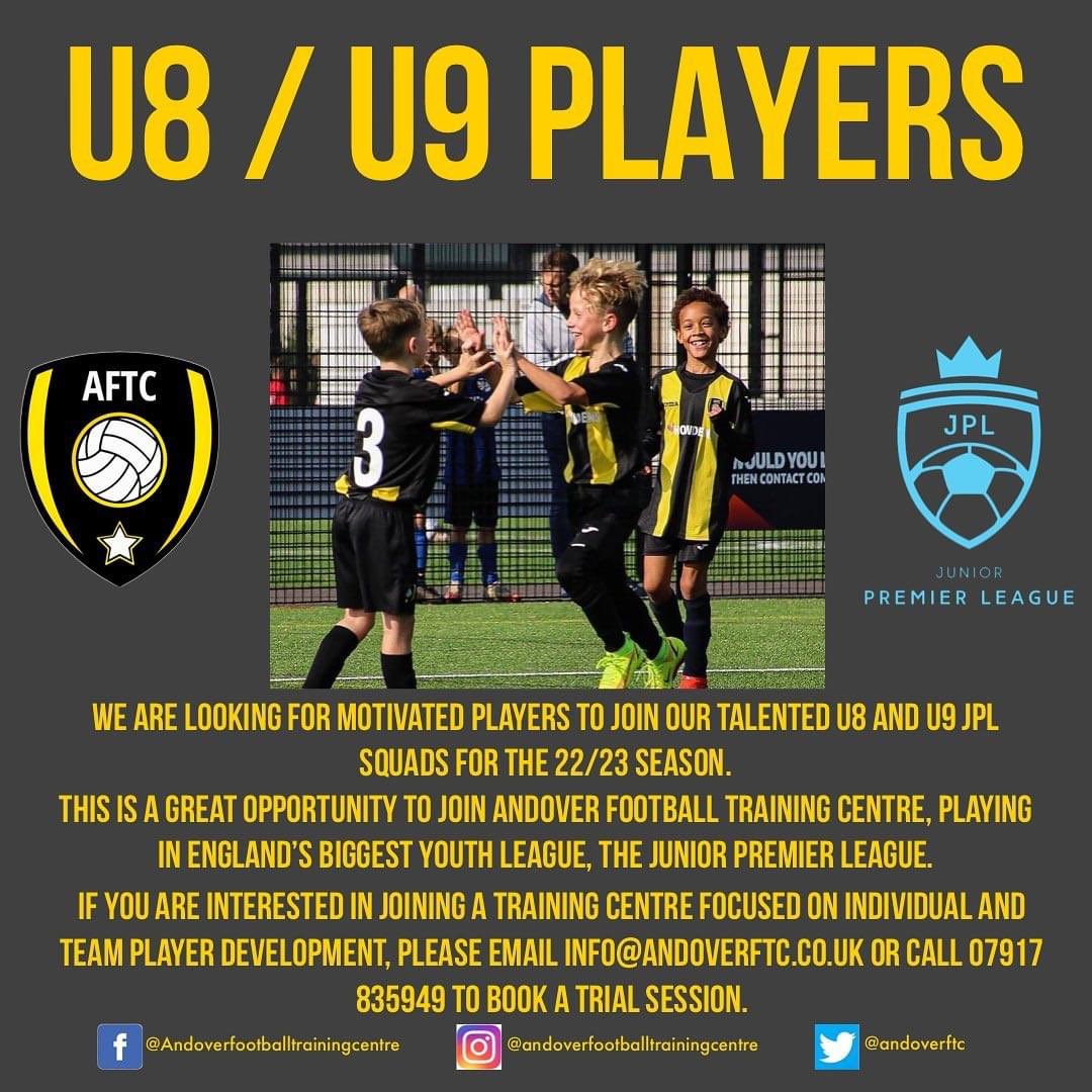 Andover Football Training Centre (AFTC) (@andoverftc) on Twitter photo 
