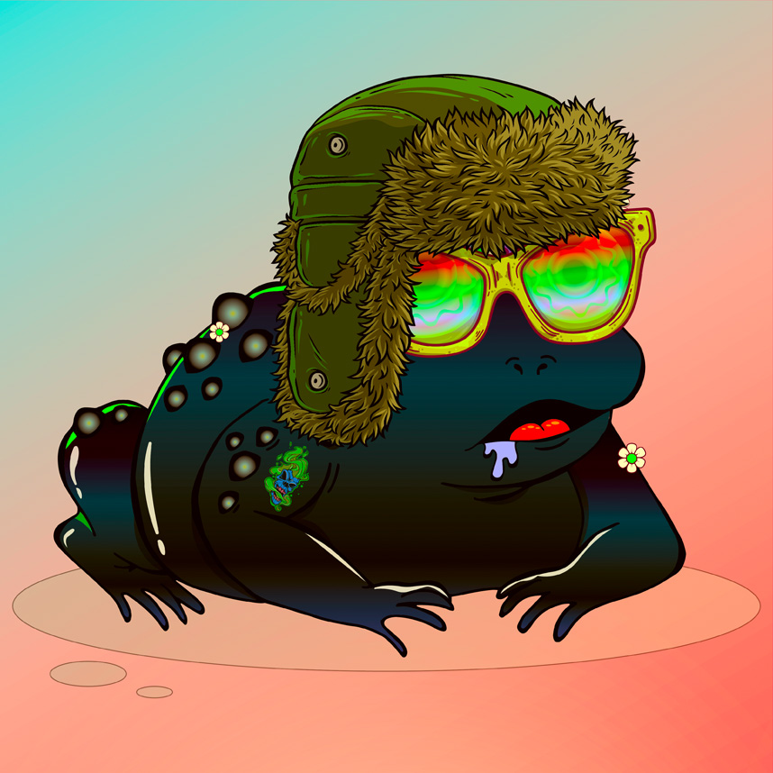 GangToadz's tweet photo. 🐸🐸@GangToadz #NFT  is a collection of 10K unique Toadz. Each Toad is programmatically generated from over 300 possible traits, including expression, headwear, clothing, and more. 

🔥All Toadz are dope, but some are rarer than others🔥

🍄Join the Gang! https://t.co/qmd8t4kD1a https://t.co/g544bYM7Zt