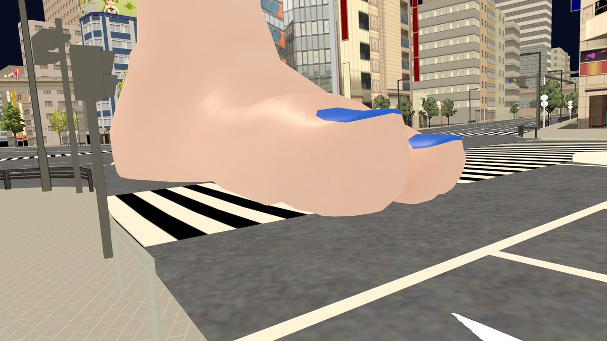 BaikenVRC's tweet photo. Poor Catzy in danger via Akane steppies.  Also, gotta @The_Size_Dari because feet. https://t.co/WNnXQFFWhO