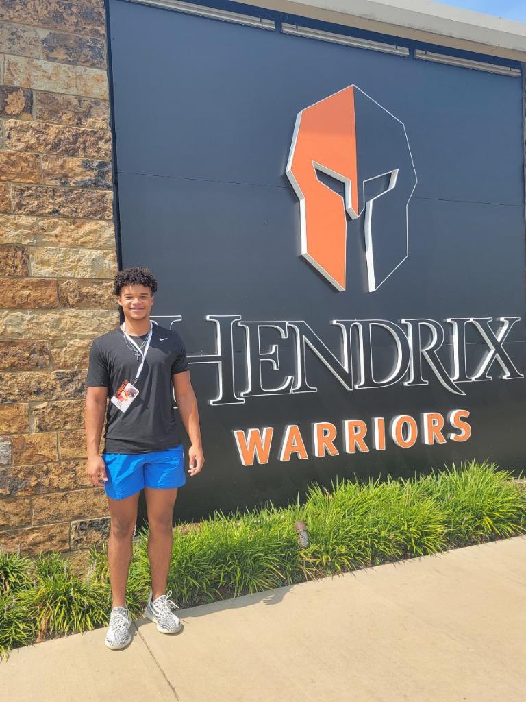 VielsAidan's tweet photo. I’m blessed to announce after a great Conversation with @RussHeidiSLC I’m blessed to receive my first offer to play football at the next level. @HebronFootball @CoachTowels @CoachRay0914 https://t.co/0h0AT2SRRD