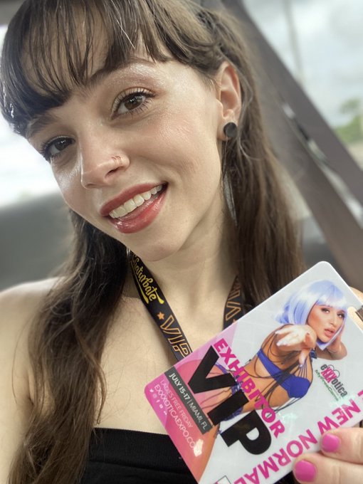 Come visit me @EXXXOTICA Miami! I&rsquo;m at booth 15 with @G_Lov333 @Lov3lyLlc @hoodlummarie @alharirx @stellacarterxxx<a class="tags" target="_blank" title="On Twitter" href="/?out=eyJ0eXAiOiJKV1QiLCJhbGciOiJIUzUxMiJ9.eyJpYXQiOjE3MjI5ODY0MTQsImlzcyI6InR3cG9ybnN0YXJzLmNvbSIsIm5iZiI6MTcyMjk4NjQxNCwiZXhwIjoxNzU0NTIyNDE0LCJyZWRpcmVjdF91cmwiOiJodHRwczovL3R3aXR0ZXIuY29tL0VYWFhPVElDQSJ9.mUWz4q5yo1PcfbbLPQ2_HOU2plARnCmutGucPr5vB__gvO7P1gq6_7o-yrfxzhzyiacAIOJig6LdCFM13X4DCg">@EXXXOTICA</a><a href="/tag/fitness"class="tags"><span>#fitness</span></a><a href="/tag/bikini"class="tags"><span>#bikini</span></a><a href="/tag/promo"class="tags"><span>#promo</span></a><a href="/tag/petite"class="tags"><span>#petite</span></a><a href="/tag/adultwork"class="tags"><span>#adultwork</span></a><a href="/tag/o"class="tags"><span>#o</span></a>