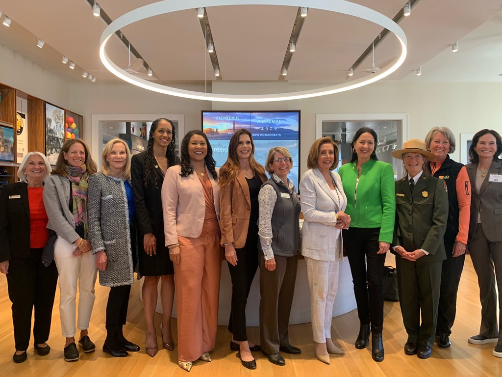 San Francisco is lucky to have so many strong women community leaders, including so many who made the Presidio Tunnel Tops project happen.
