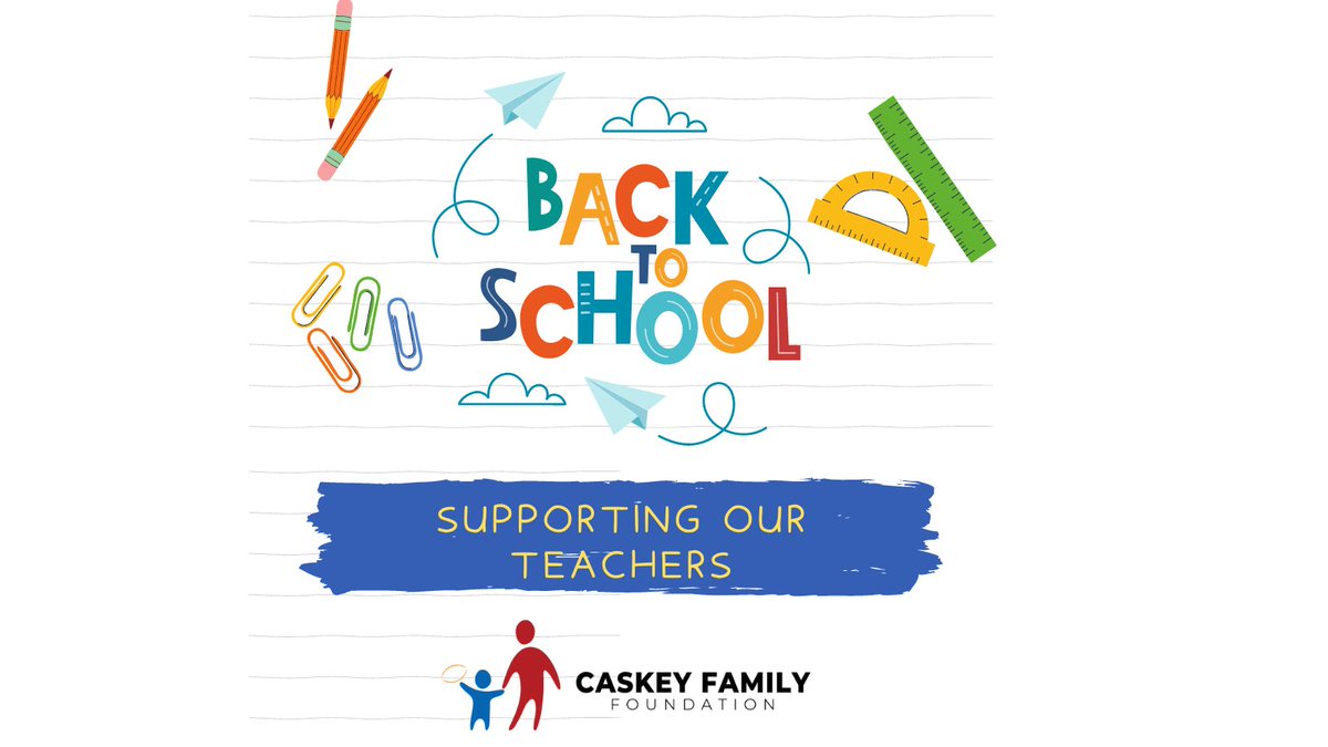 Teachers need support now more than ever.  Use the link below to nominate a public school teacher that is making a positive impact w/students &amp; the Caskey Family Foundation will assist in suppling their classroom with needed items for this school year. 
caskeyfamilyfoundation.org/current-initia…