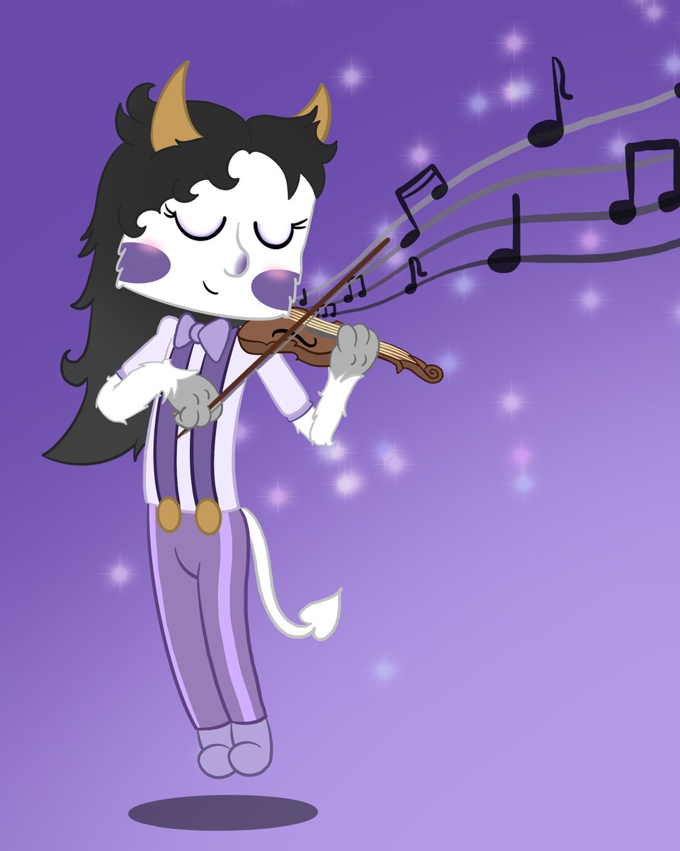 macknbluecheez's tweet photo. Fun fact about Ace:
She enjoys playing violin, and she can do it very well too!
#cuphead #cupheadoc #fankid #fanchild #devildicefanchild https://t.co/CkY4UFGgsD