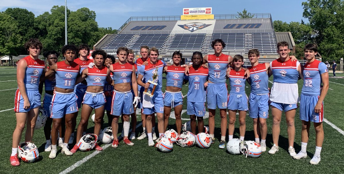 <a href="/USJBruinFB/">USJ Bruin Football</a> capture the <a href="/UTM_FOOTBALL/">UT Martin Football</a> 2022 7on7 championship. #GoBruins