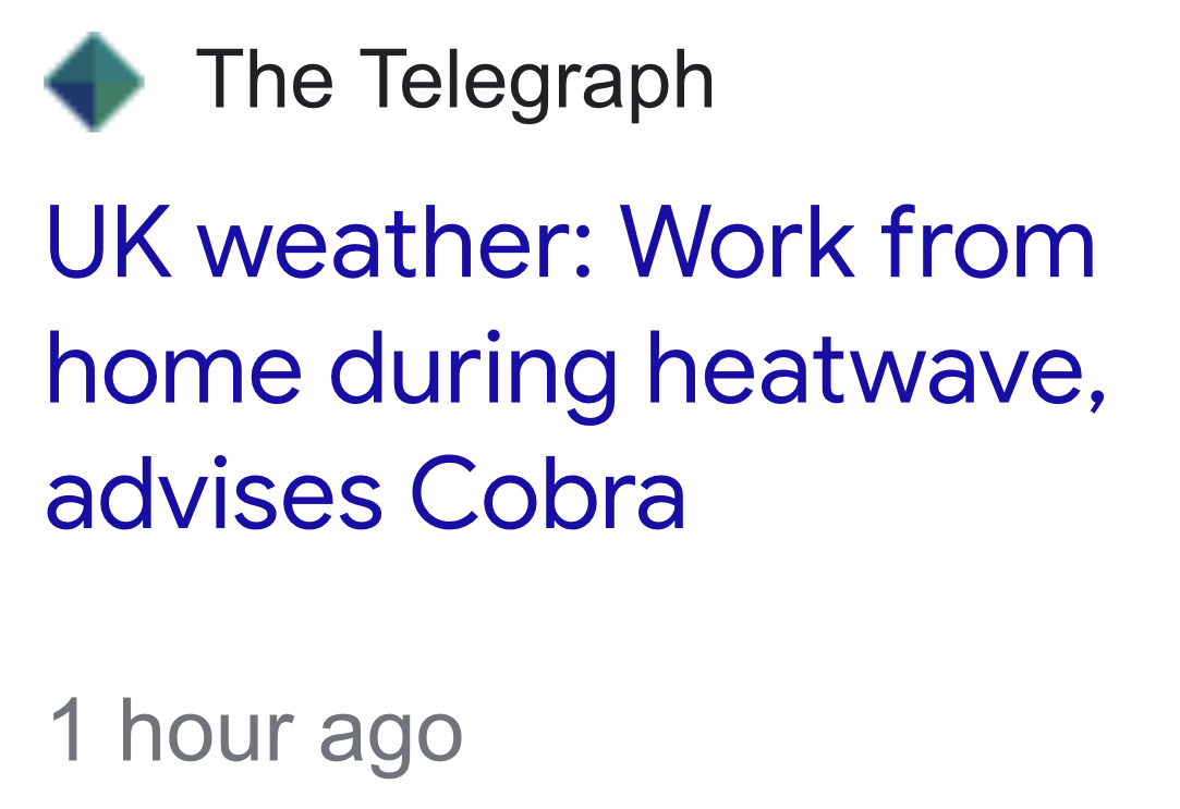 We should listen to this advice, because they normally live in very hot countries and I think it’s rare for them to be able to talk.