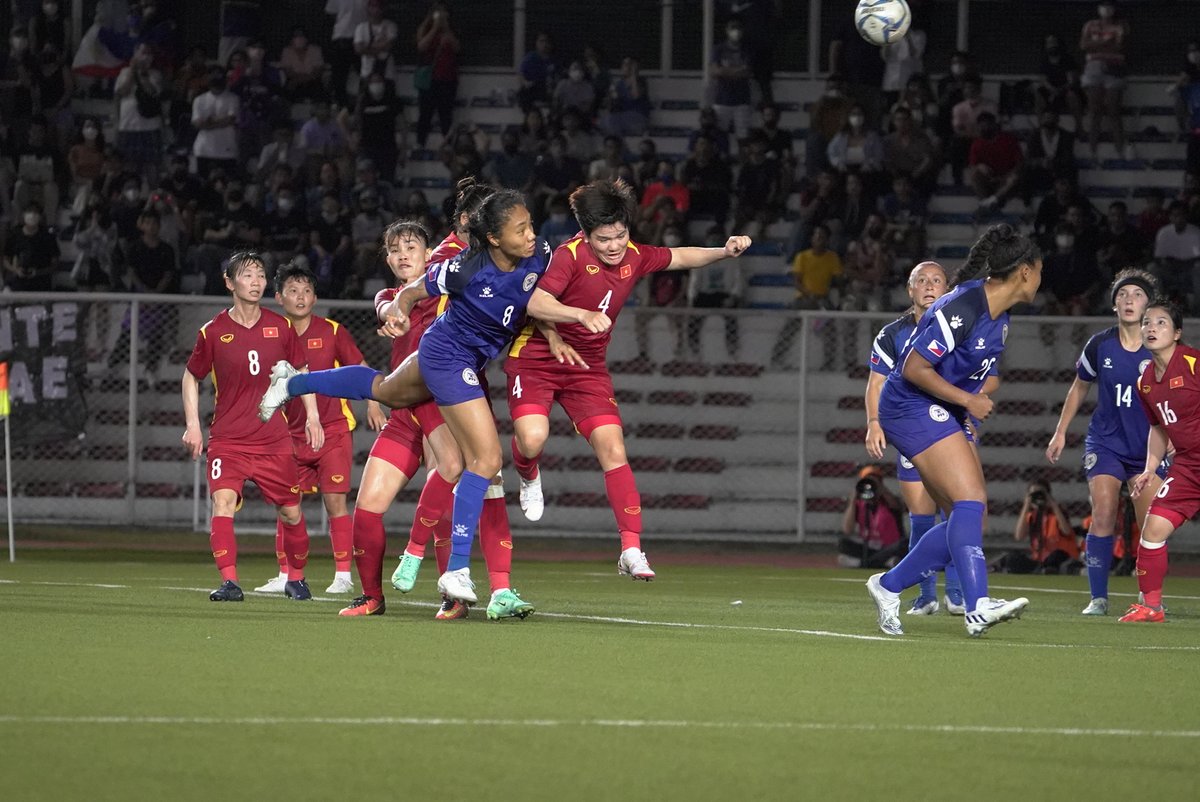 𝐅𝐈𝐍𝐀𝐋 𝐆𝐀𝐌𝐄 𝐃𝐀𝐘 🇹🇭 𝐯𝐬. 🇵🇭 The @PilipinasWNFT take on Thailand for all the marbles in the #AFFWomens2022 Final tonight at 7:30 PM! #LabanFilipinas #ParaSaBayan #WinTheMoment #RisingTogether