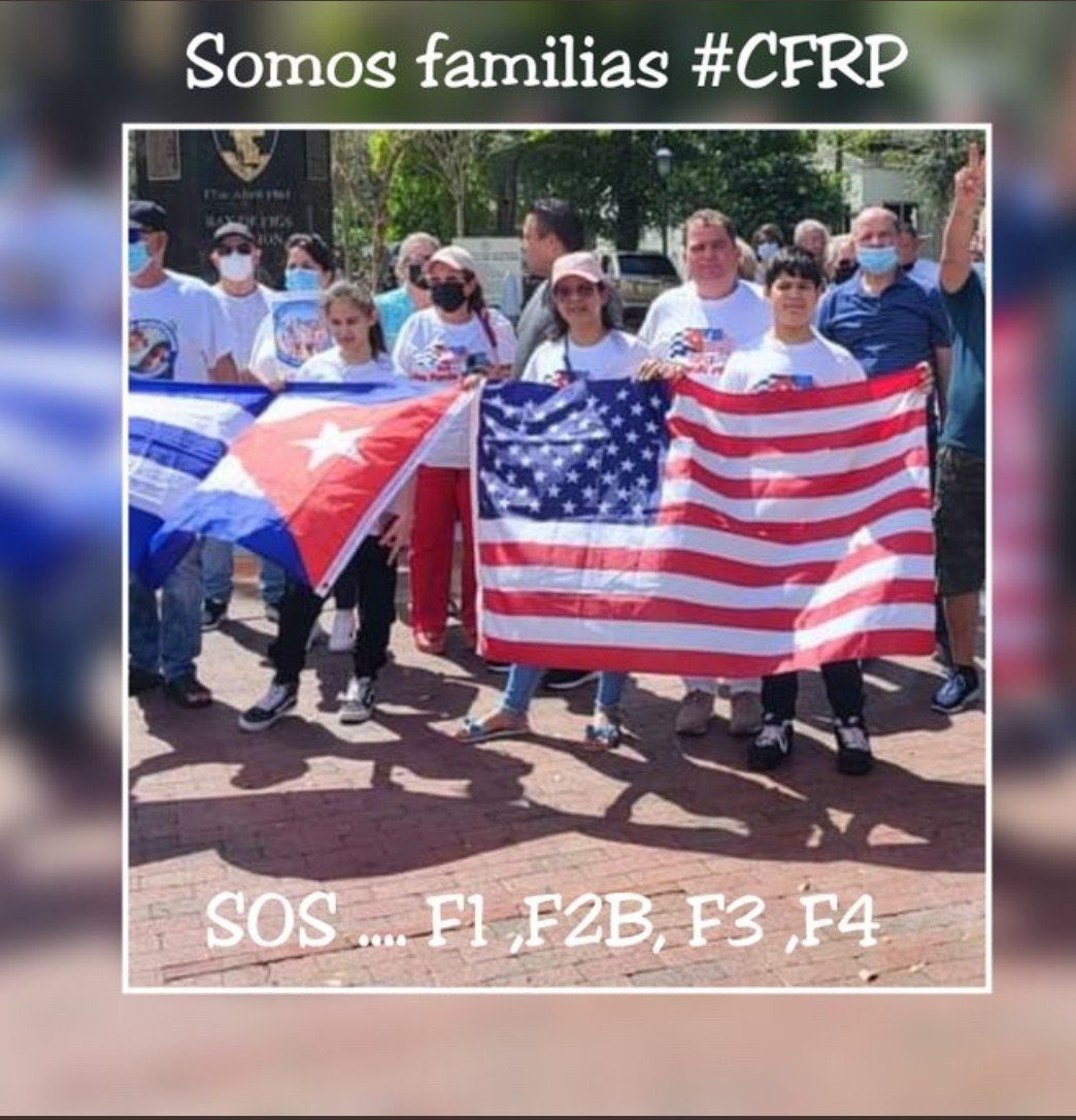 linacurbelo's tweet photo. It's Summer!!!  President Biden @POTUS @USEmbCuba needs to keep his promise, unacceptable that thousands and thousands have entered the border illegally and our families continue in limbo, the forgotten #CFRP. For 5 years I have heard the same thing... that they are working... https://t.co/R638xPVFLm